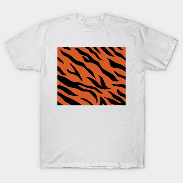 Tiger print T-Shirt by Cathalo